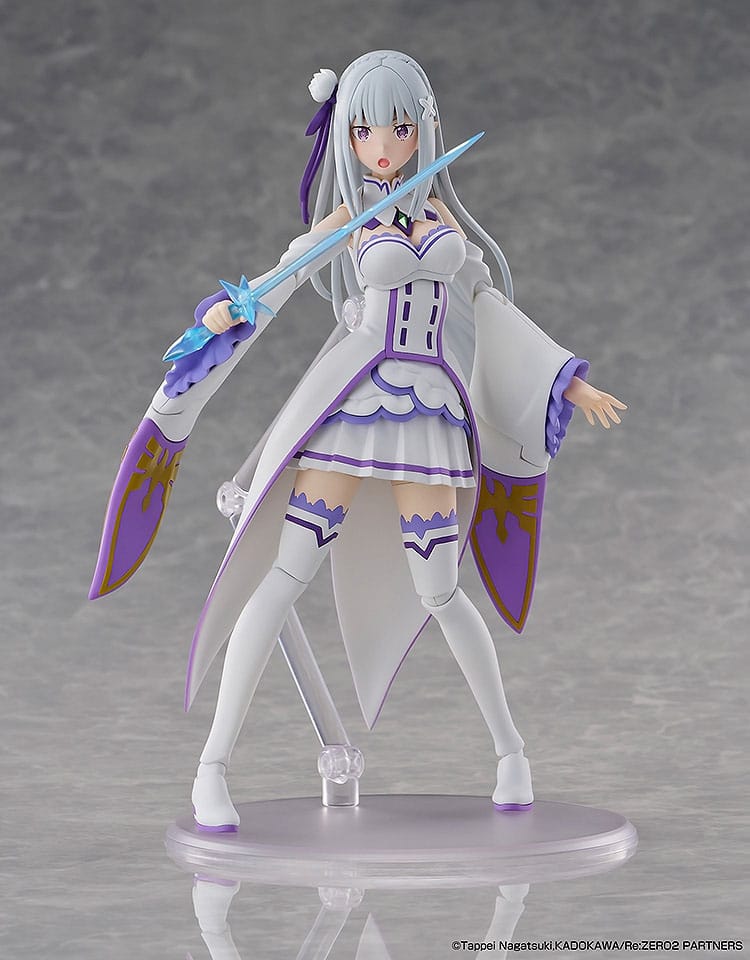 Re:Zero Starting Life in Another World Plastic Model Kit Emilia DX Ver. 16 cm Image 3