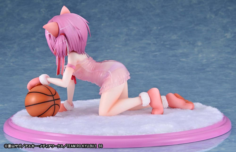 Ro-Kyu-Bu: Fast Break! PVC Statue 1/7 Tomoka Minato Kemomimi Lingerie Ver. 18 cm Image 6