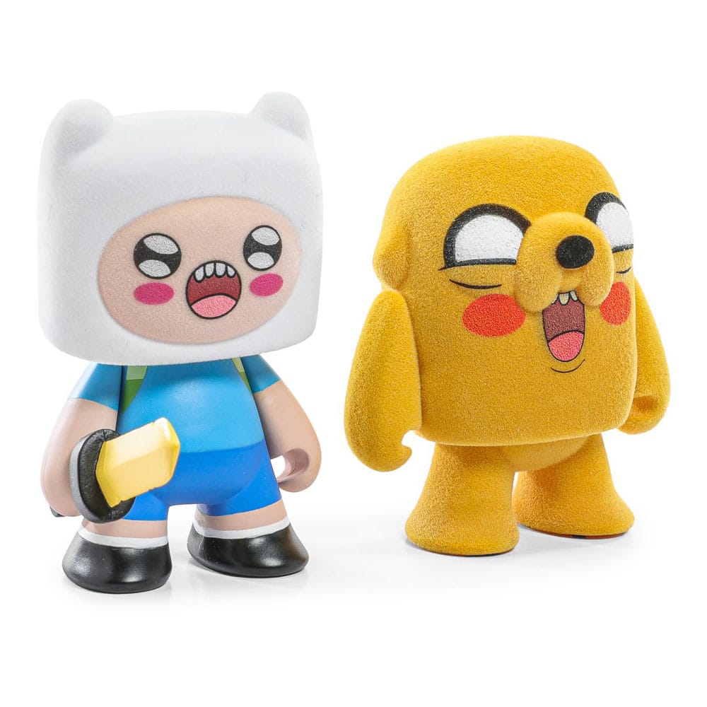 Adventure Time Minifiguren 2er-Pack Finn & Jake Flocked 7 cm Image 3