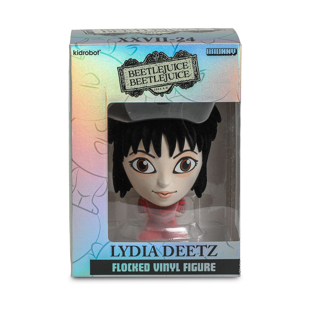 Beetlejuice Beetlejuice Bhunny Flocked Vinyl Figur Lydia Wedding 10 cm Image 7