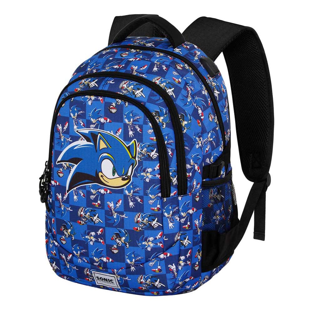 Sonic The Hedgehog Plus Running Rucksack Sega Action Image