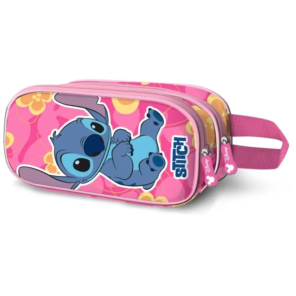 Lilo & Stitch 3D Double Federmäppchen Cute Pink Image