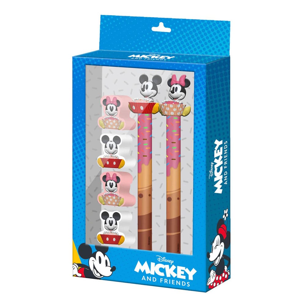 Mickey & Minnie Schreibset 6er-Pack Image