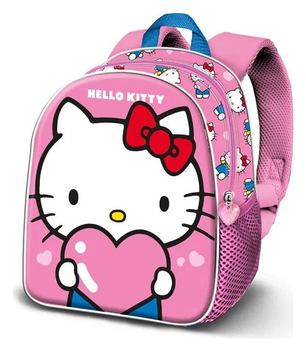 Sanrio Elite 3D Rucksack Hello Kitty Heart Image