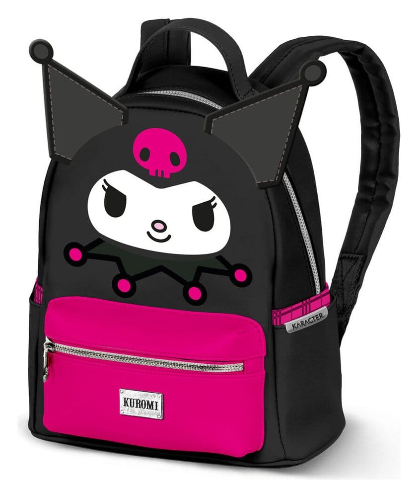 Sanrio Heady Rucksack Kuromi Face Image