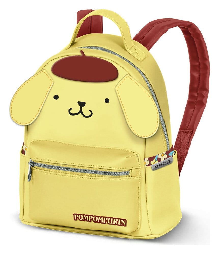 Sanrio Heady Rucksack Pompompurin Face Image