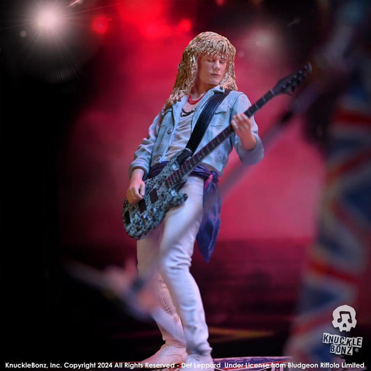 Def Leppard Rock Iconz Statue Rick Savage 24 cm Image 2