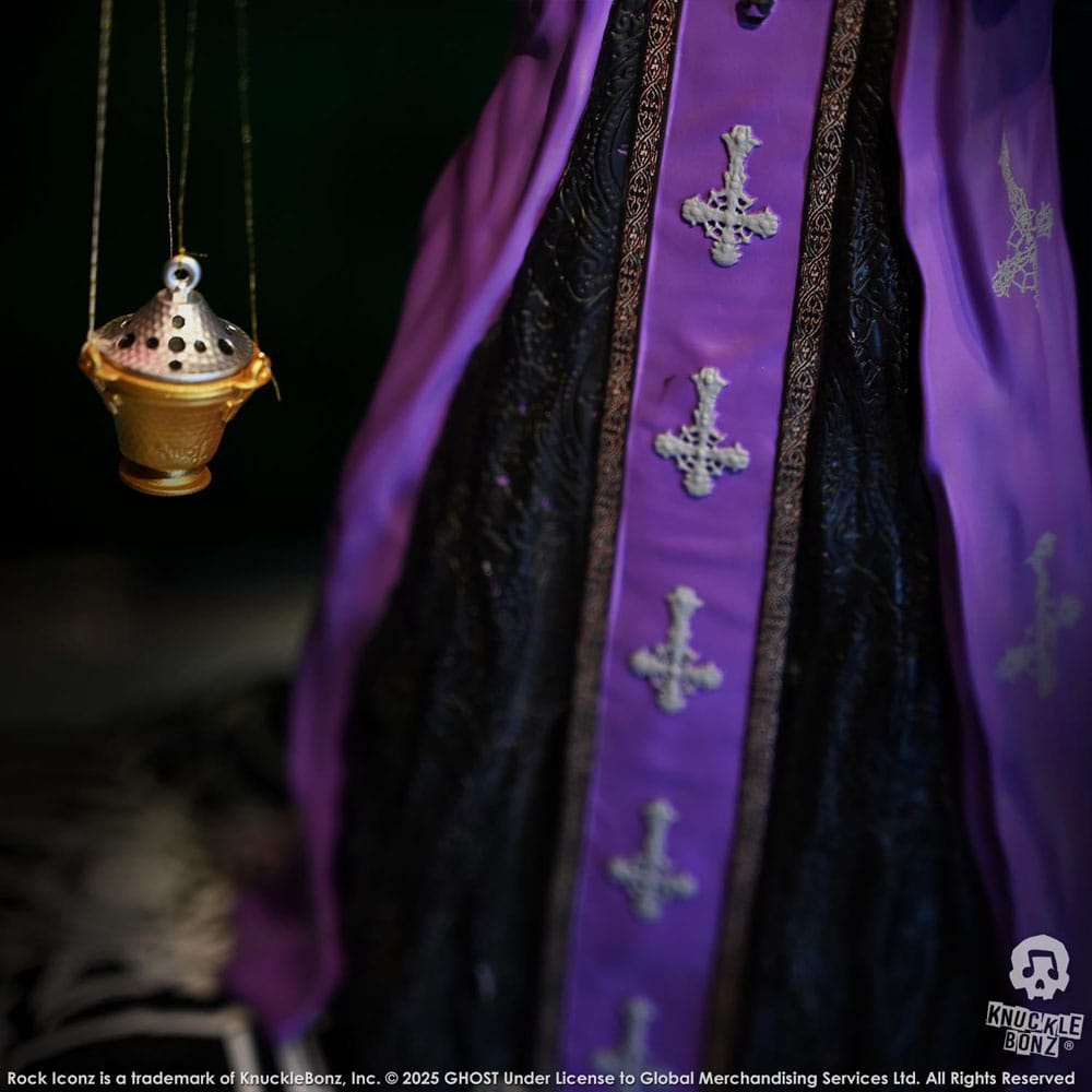 Ghost Rock Iconz Statue Papa V Perpetua Purple Robes 22 cm Image 16