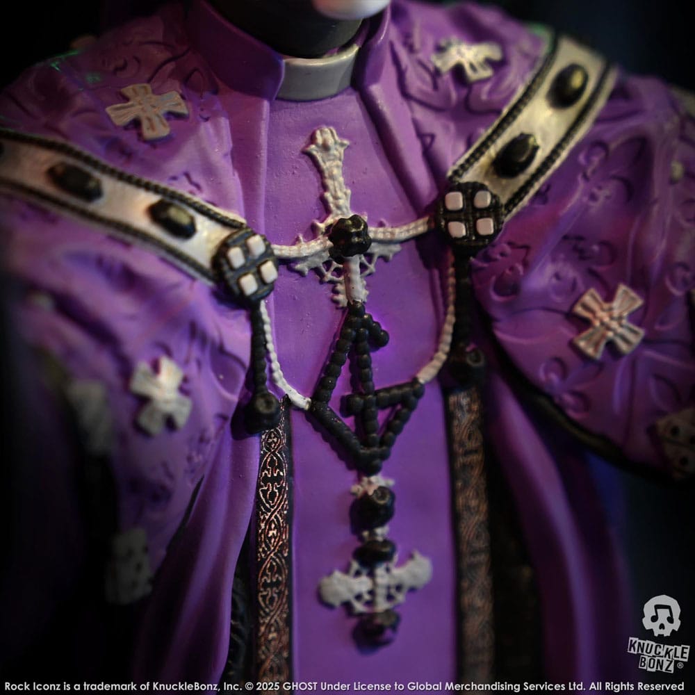 Ghost Rock Iconz Statue Papa V Perpetua Purple Robes 22 cm Image 17