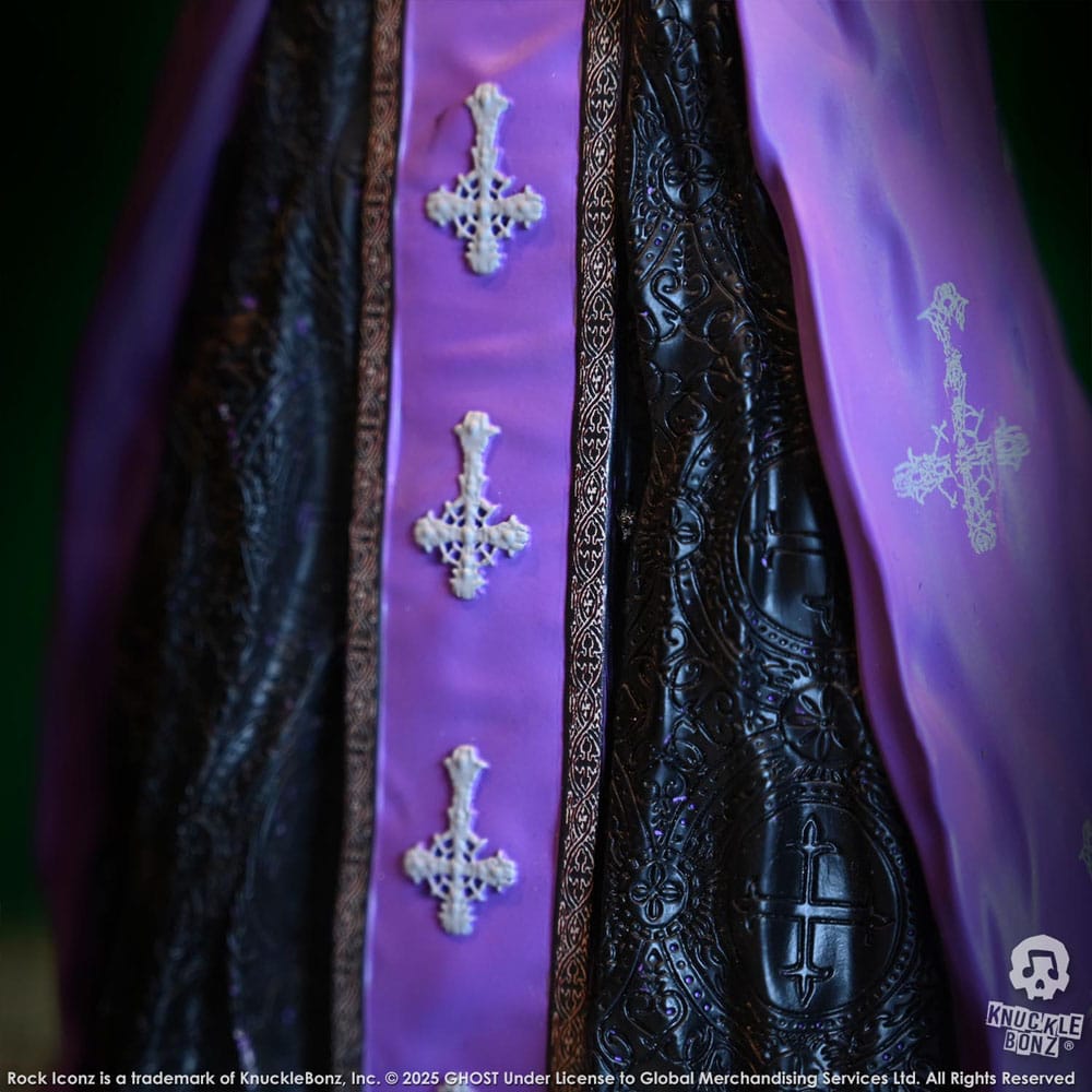 Ghost Rock Iconz Statue Papa V Perpetua Purple Robes 22 cm Image 19
