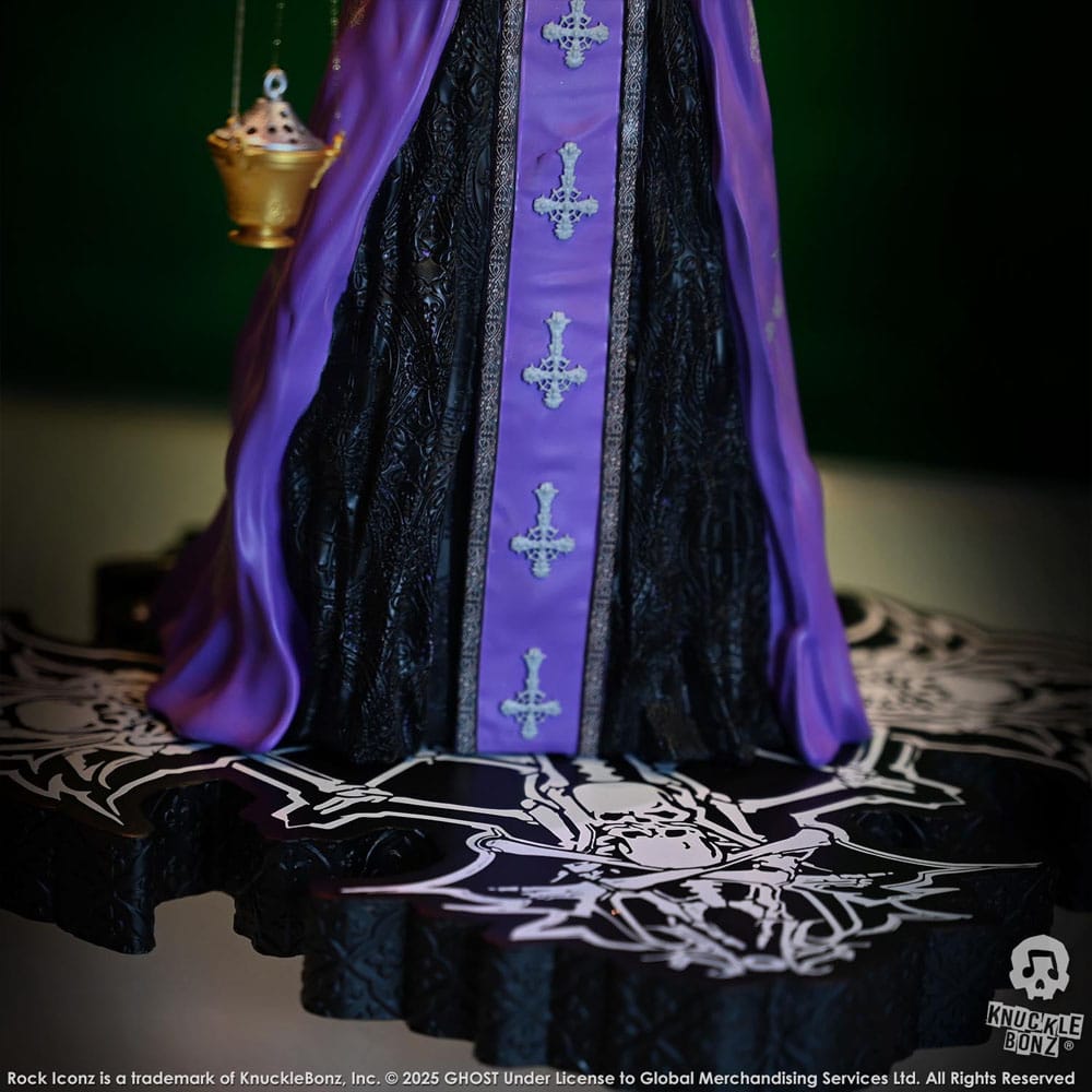 Ghost Rock Iconz Statue Papa V Perpetua Purple Robes 22 cm Image 22