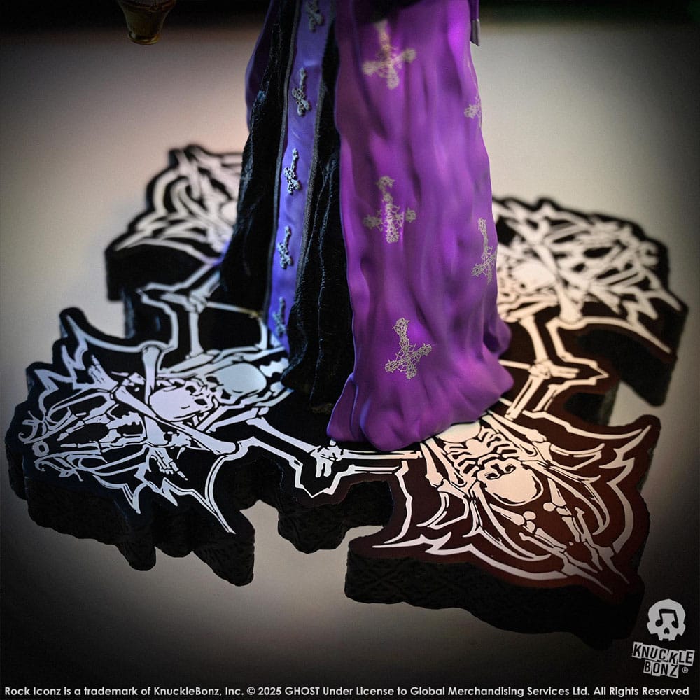 Ghost Rock Iconz Statue Papa V Perpetua Purple Robes 22 cm Image 23