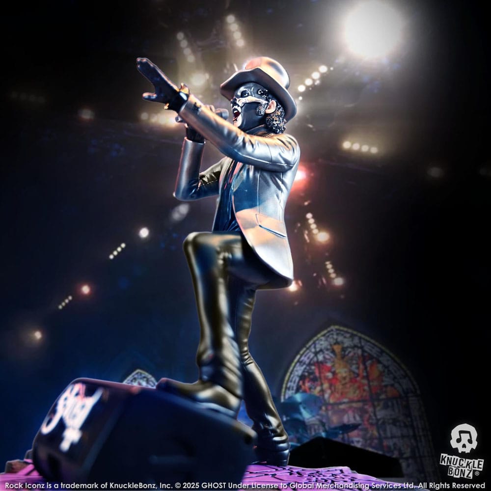 Ghost Rock Iconz Statue Papa V Perpetua Top Hat 22 cm Image 3