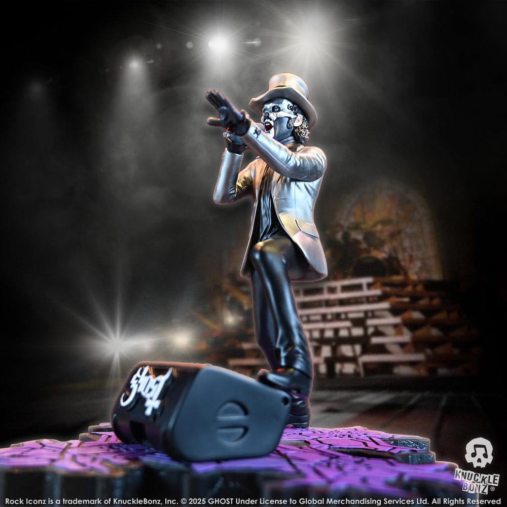 Ghost Rock Iconz Statue Papa V Perpetua Top Hat 22 cm Image 5