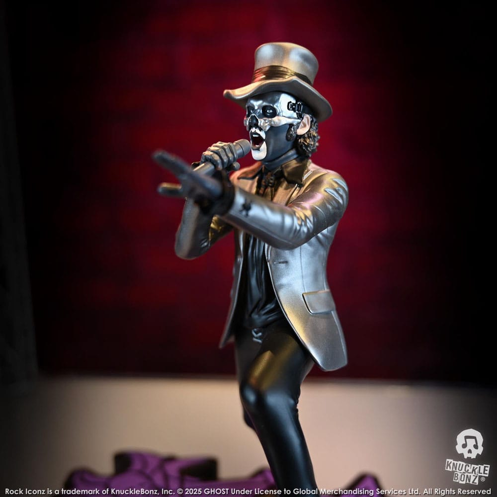 Ghost Rock Iconz Statue Papa V Perpetua Top Hat 22 cm Image 9