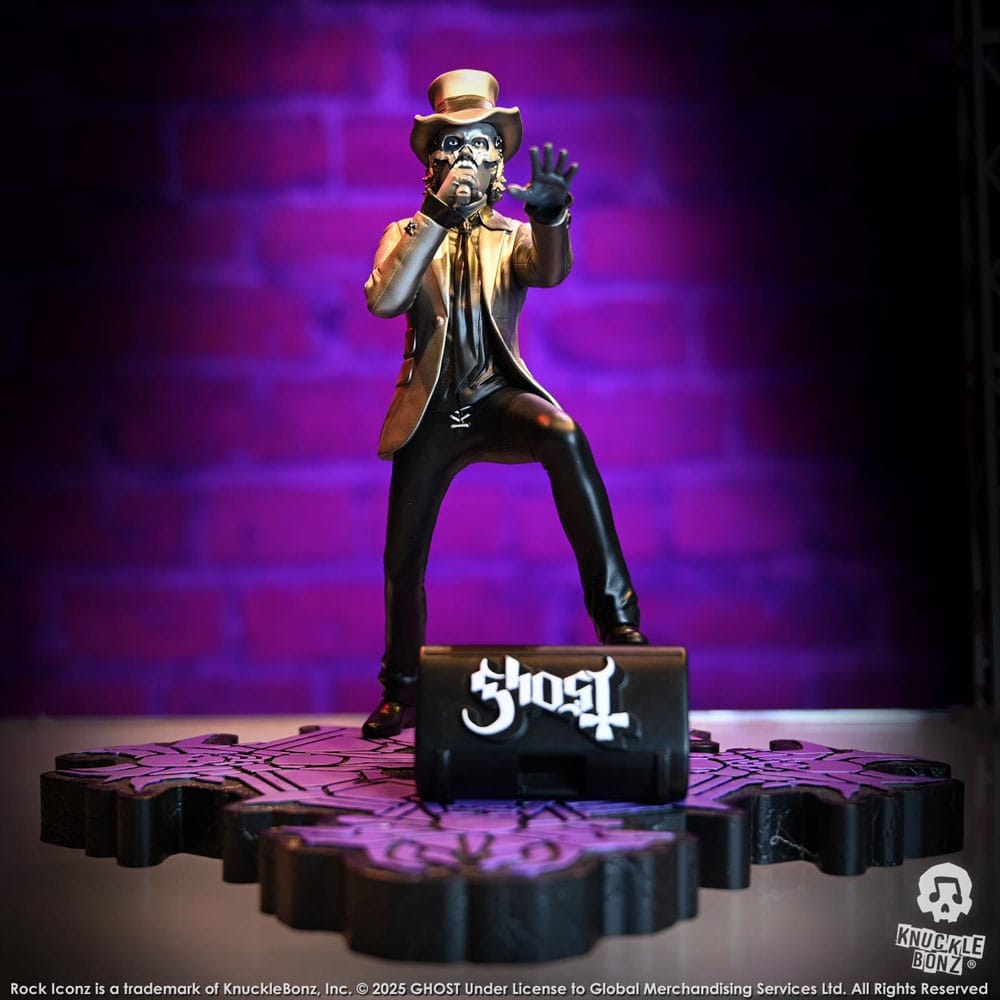 Ghost Rock Iconz Statue Papa V Perpetua Top Hat 22 cm Image 17