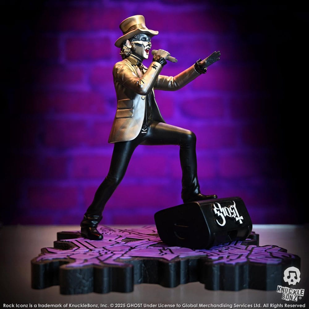 Ghost Rock Iconz Statue Papa V Perpetua Top Hat 22 cm Image 19
