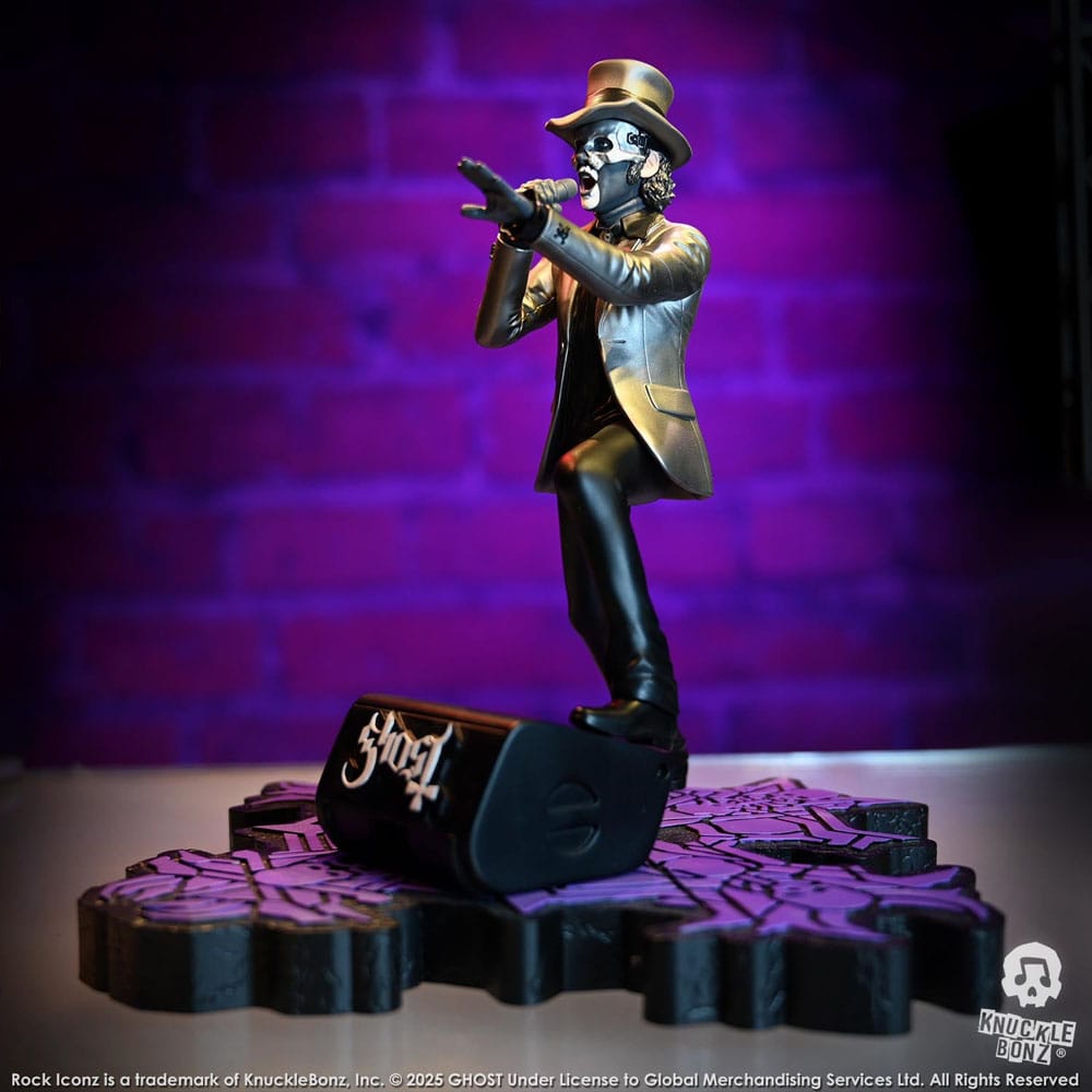 Ghost Rock Iconz Statue Papa V Perpetua Top Hat 22 cm Image 22