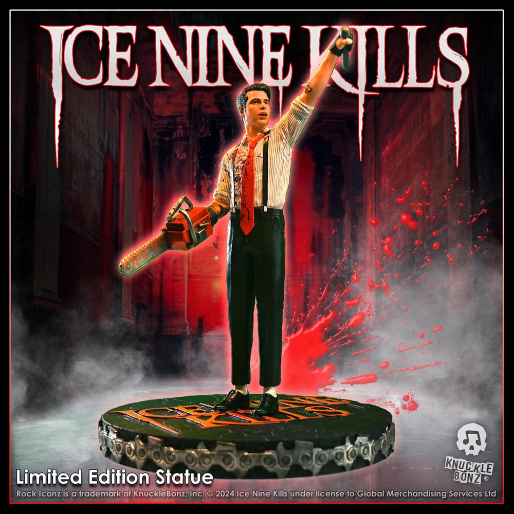 Ice Nine Kills Rock Iconz Statue Spencer Charnas 25 cm Image 27