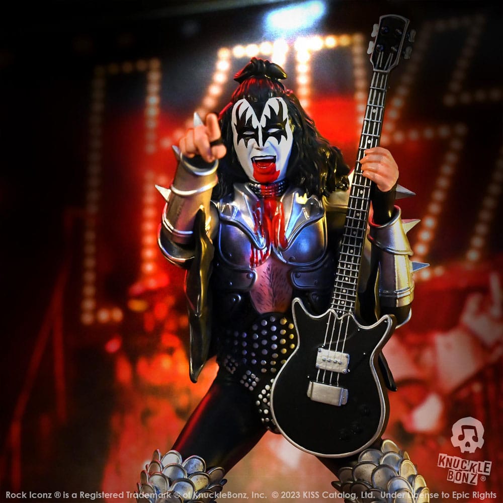 Kiss Rock Iconz Statue The Demon (Destroyer) 22 cm Image 4