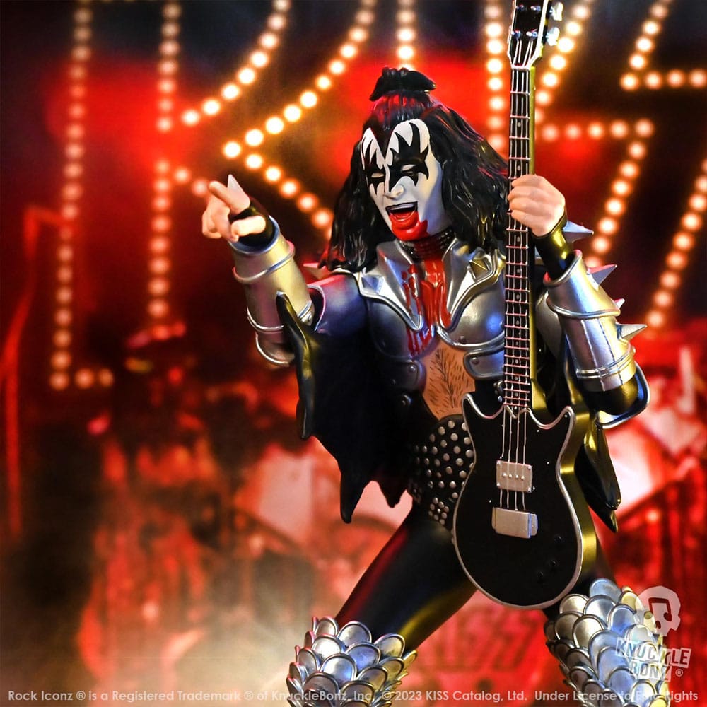 Kiss Rock Iconz Statue The Demon (Destroyer) 22 cm Image 5