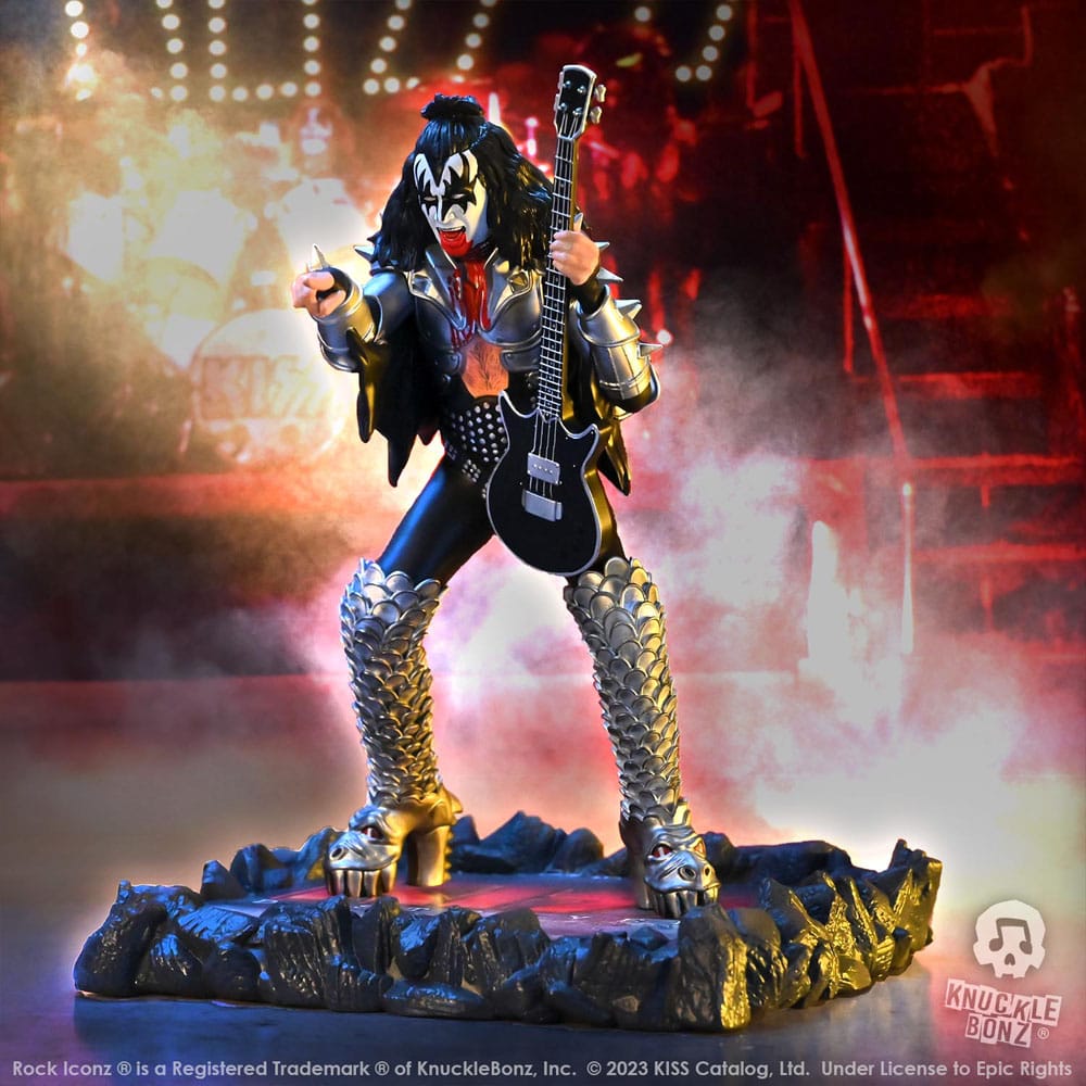 Kiss Rock Iconz Statue The Demon (Destroyer) 22 cm Image 10