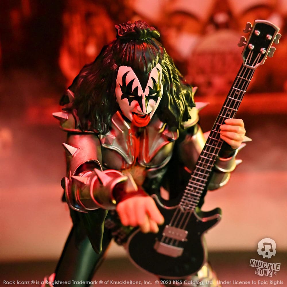 Kiss Rock Iconz Statue The Demon (Destroyer) 22 cm Image 15