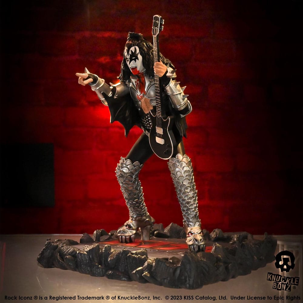 Kiss Rock Iconz Statue The Demon (Destroyer) 22 cm Image 20