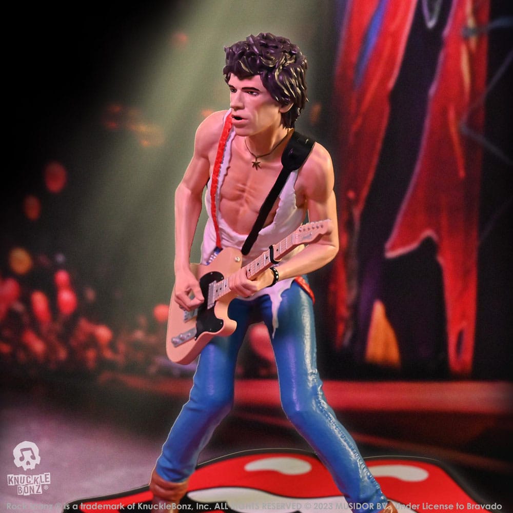 The Rolling Stones Rock Iconz Statue Keith Richards (Tattoo You Tour 1981) 22 cm Image 4