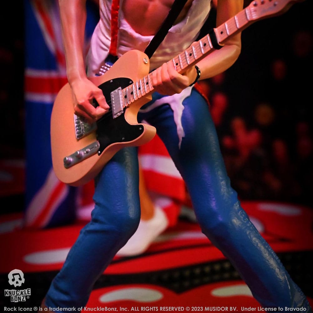 The Rolling Stones Rock Iconz Statue Keith Richards (Tattoo You Tour 1981) 22 cm Image 8
