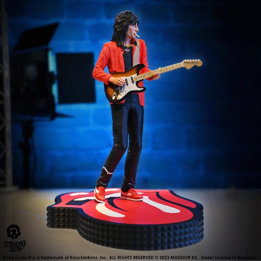The Rolling Stones Rock Iconz Statue Ronnie Wood (Tattoo You Tour 1981) 22 cm Image 10