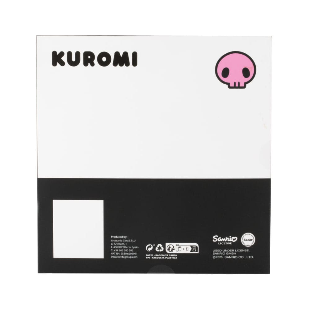 Sanrio Notizbuch mit Kugelschreiber Geschenk-Set Kuromi Image 4