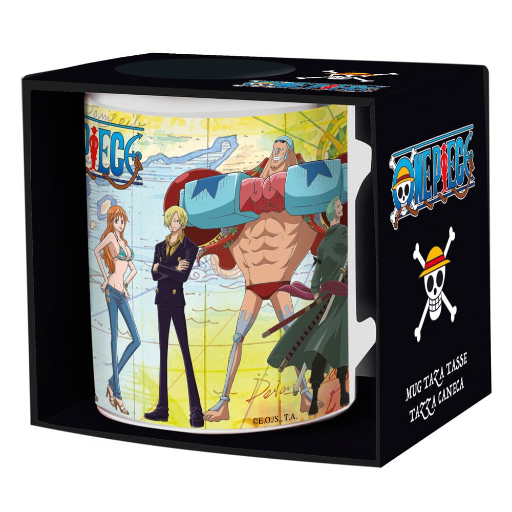 One Piece Tasse Map 320 ml Image 3