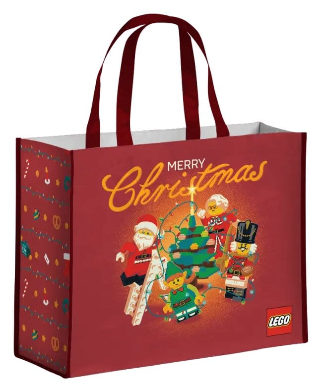 Lego Einkaufstasche Frohe Weihnachten Image