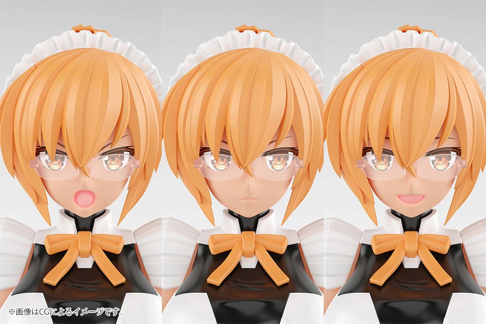 The King Of Braves GaoGaiGar Plastic Model Kit Brave Girl 2 17 cm Image 9