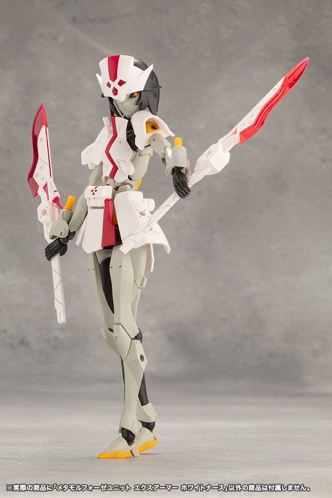 Unlimited Universe Megalomaria Model Kit Metamorphose Unit Exarmor White Nurse 16 cm Image 5