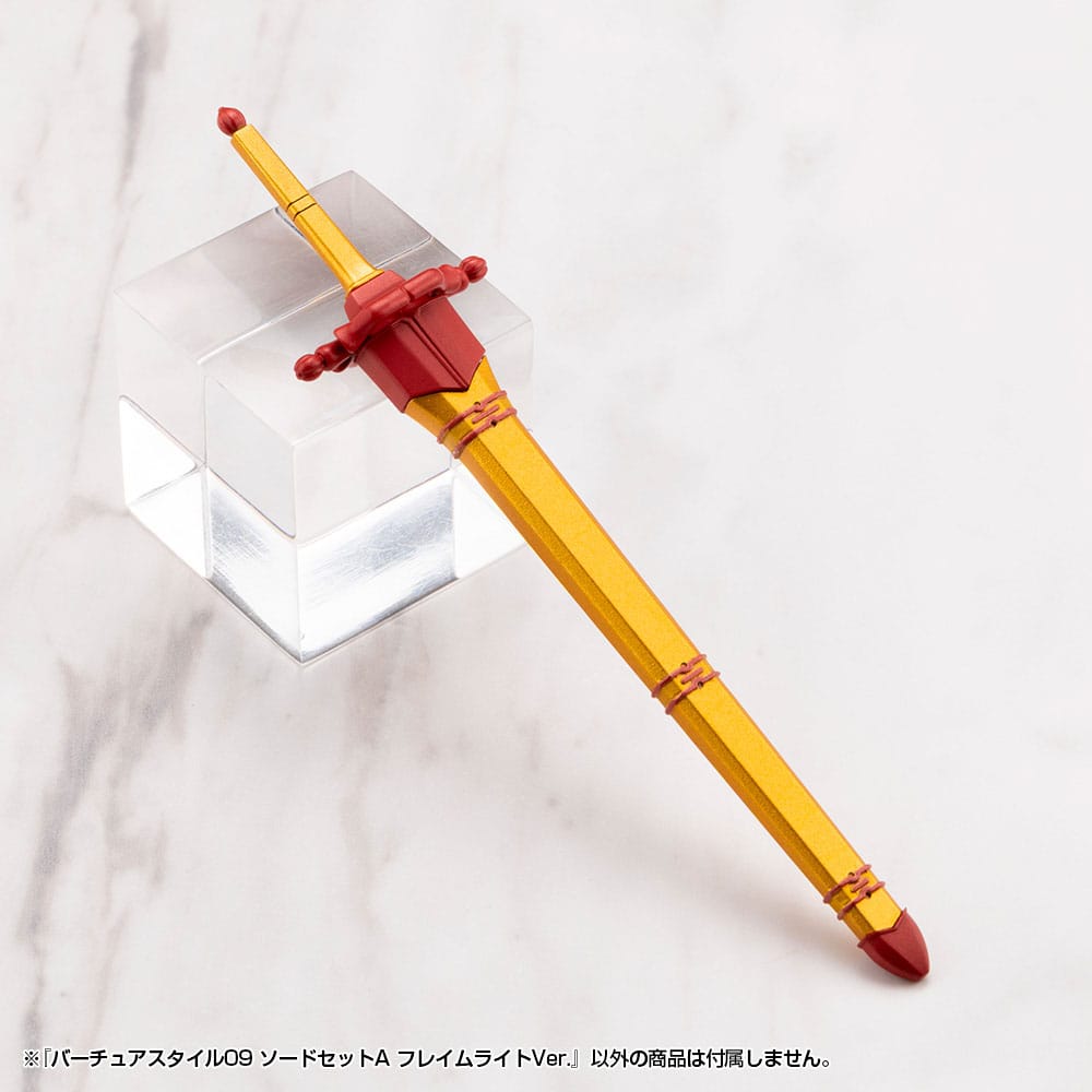 Kotobukiya M.S.G. Model Kit Zubehör-Set Virtuous Style 09 Sword Set A Flamerite Ver. Image 3