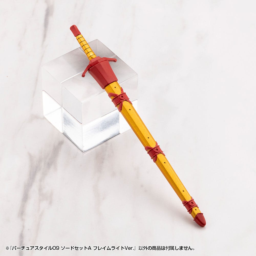 Kotobukiya M.S.G. Model Kit Zubehör-Set Virtuous Style 09 Sword Set A Flamerite Ver. Image 5