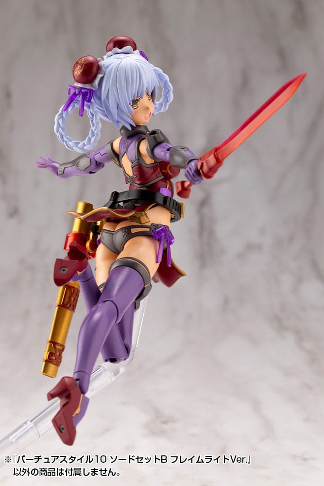 Kotobukiya M.S.G. Model Kit Zubehör-Set Virtuous Style 10 Sword Set B Flamerite Ver. Image 16