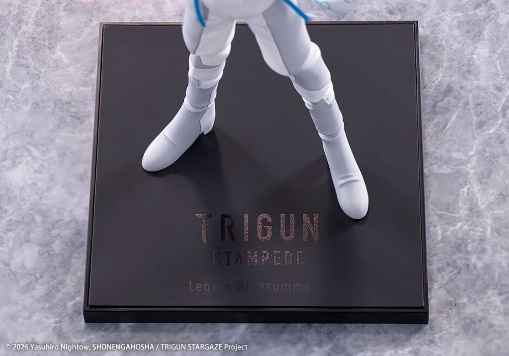 Trigun Oshi Works PVC Figur 1/8 Legato Bluesummers 24 cm Image 3