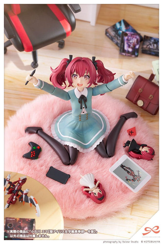 Sousai Shojo Teien Plastic Model Kit 1/10 Emma Koishikawa (St. Iris Gakuen Girl´s High School Winter Clothes) 14 cm Image 2