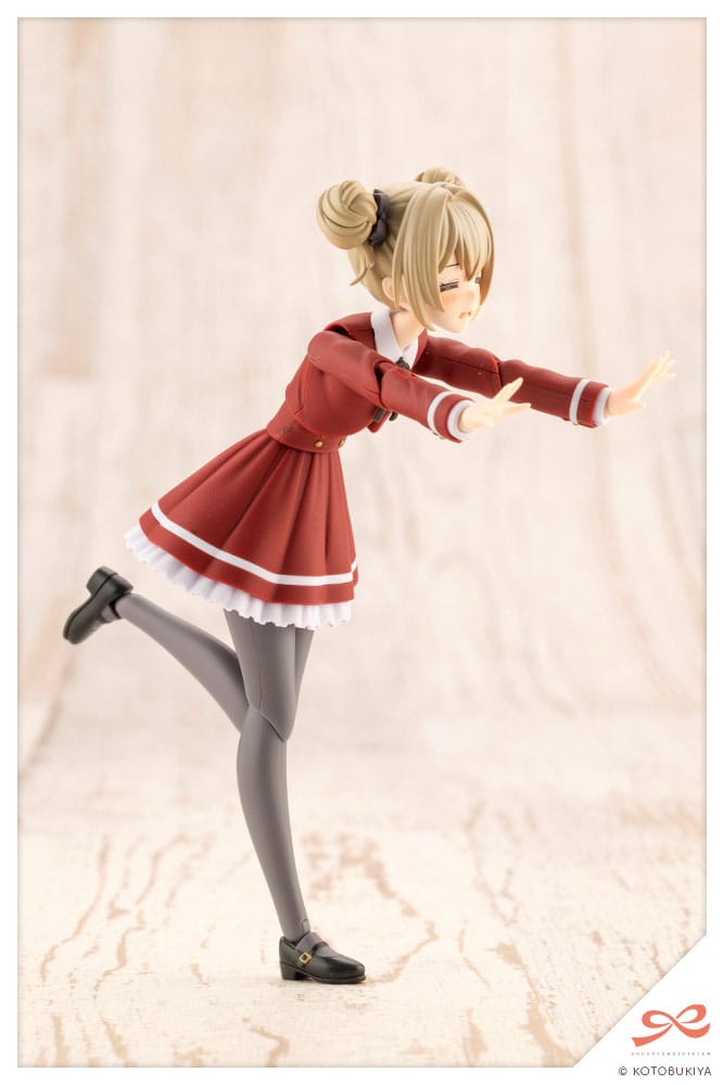 Sousai Shojo Teien Plastic Model Kit 1/10 Emma Koishikawa (St. Iris Gakuen Girl´s High School Winter Clothes) Dreaming Style Imperial Rose 14 cm Image 9