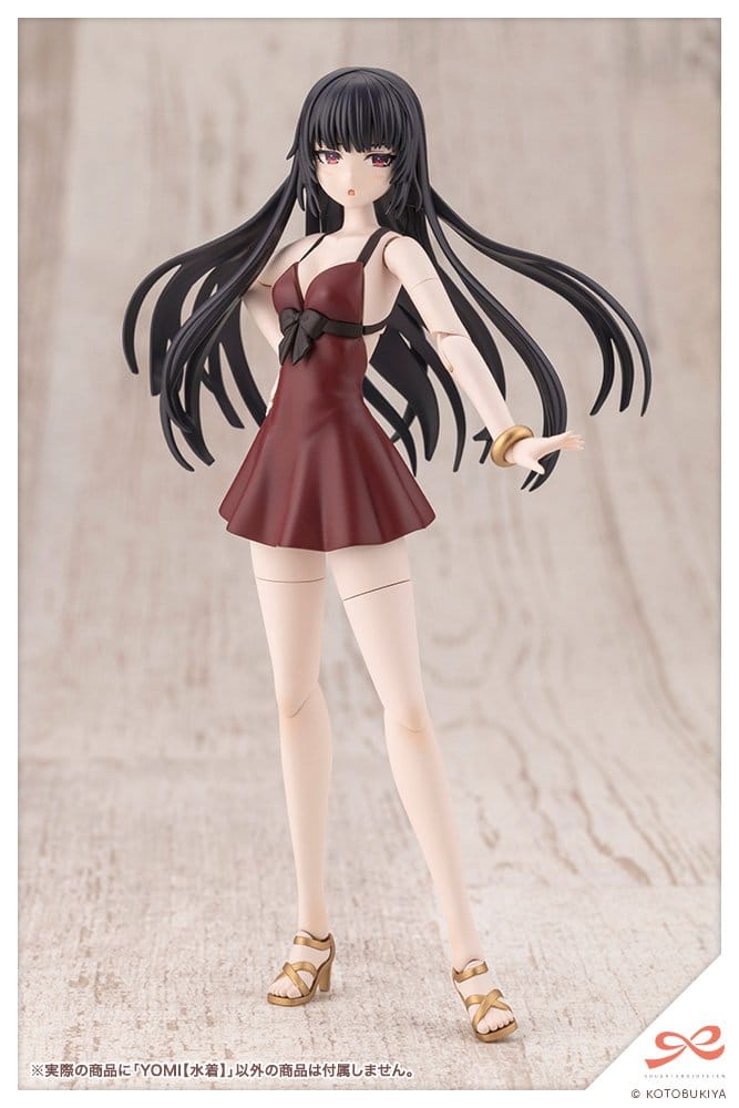 Sousaishojoteien Plastic Model Kit 1/10 Yomi Swim Style 16 cm Image 10