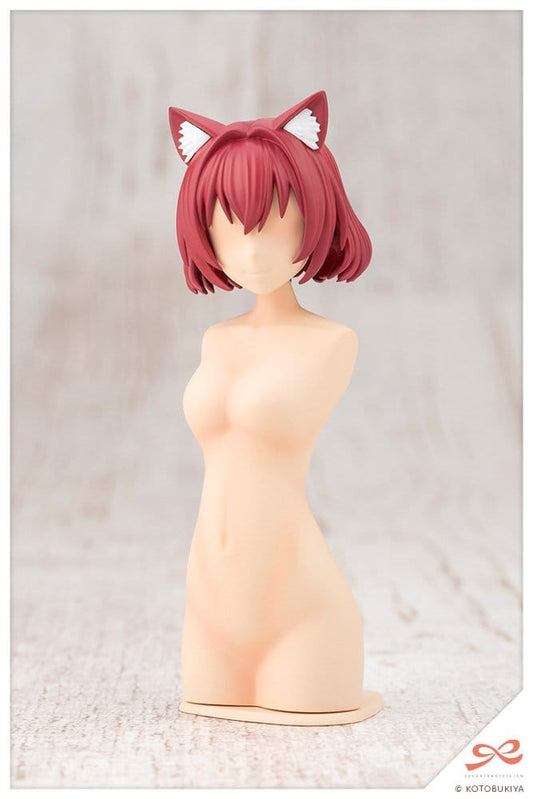 Sousai Shojo Teien Model Kit Zubehör-Set Arranged Wigs Animal Ears Bob Cat 9 cm Image 2