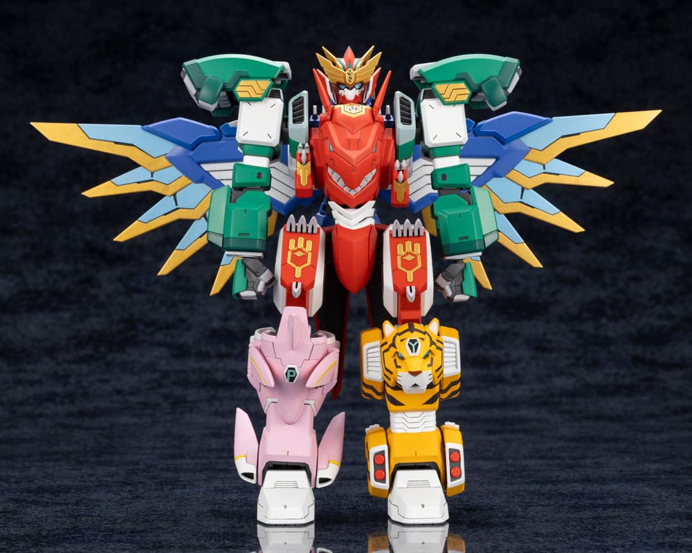 The Red Ranger Becomes an Adventurer in Another World Plastic Model Kit Maximum Kizuna Kaiser 17 cm Image 6