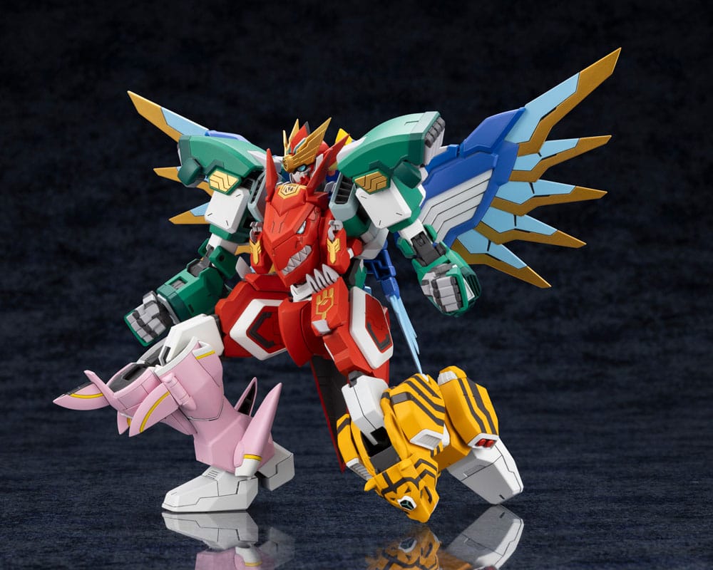 The Red Ranger Becomes an Adventurer in Another World Plastic Model Kit Maximum Kizuna Kaiser 17 cm Image 7