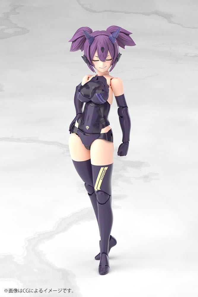 Megami Device Plastic Model Kit 1/1 Asra Ninja Kaname Shadow Edition Full Package 14 cm Image 13