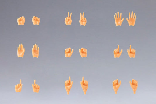 Megami Device M.S.G. Zubehör-Set Plastic Model Kits 1/1 09 Hand Set Skin Color E Image 2