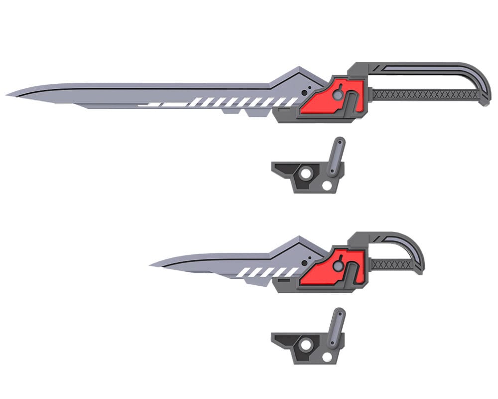 Kotobukiya M.S.G. Model Kit Weapon Unit 51 Customize Blade Set 01 Image 1