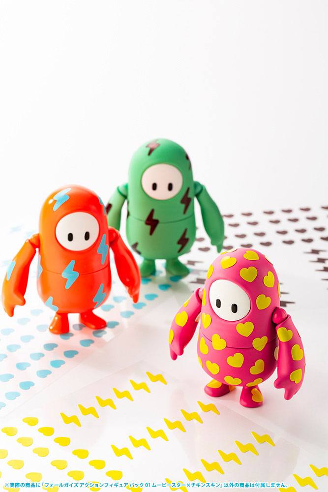 Fall Guys: Ultimate Knockout Actionfigur 1/20 Pack 01 Movie Star / Chicken Skin 8 cm Image 20